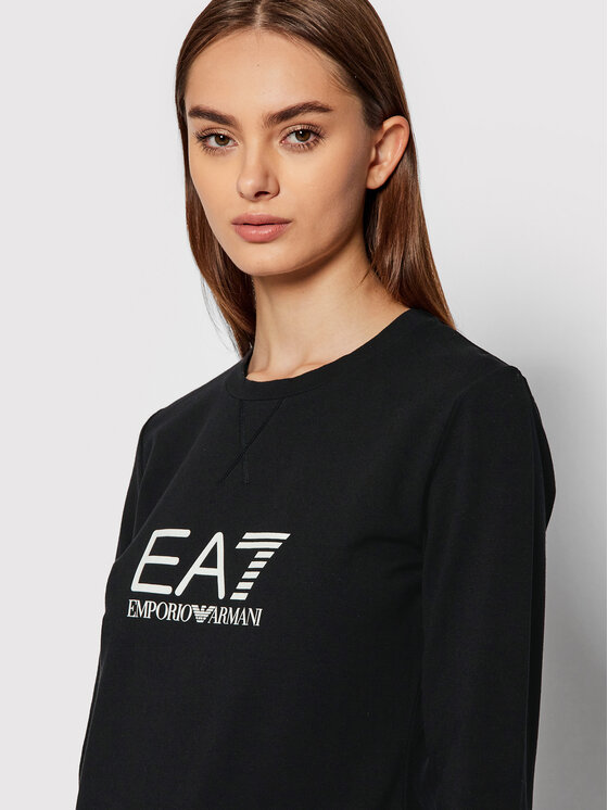 EA7 Emporio Armani EA7 Emporio Armani Bluza 8NTM35 TJCQZ 1200 Czarny Regular Fit