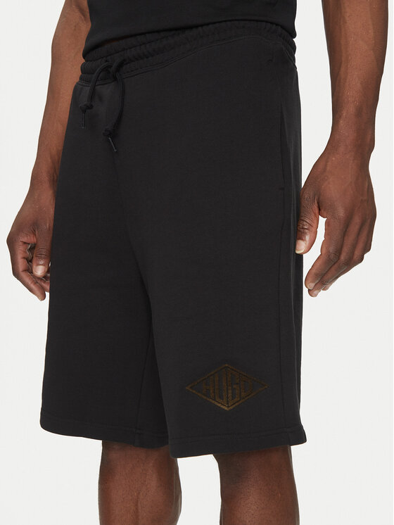 HUGO HUGO Szorty sportowe Damtus 50534953 Czarny Relaxed Fit