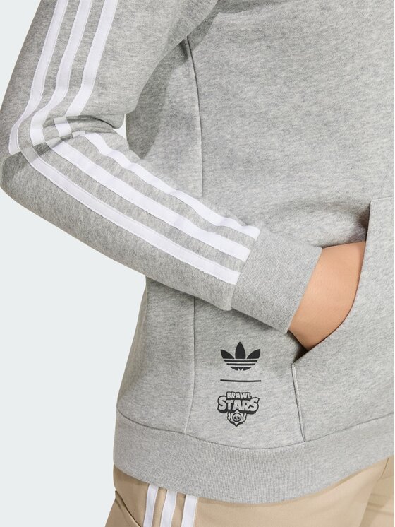 adidas adidas Bluza 169823 Szary Loose Fit