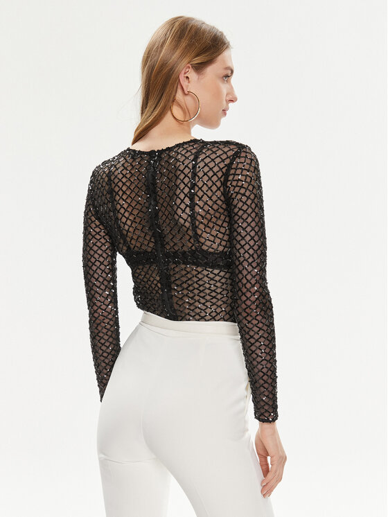 Elisabetta Franchi Elisabetta Franchi Glaustinukė BO-014-42E2-6001 Juoda Slim Fit