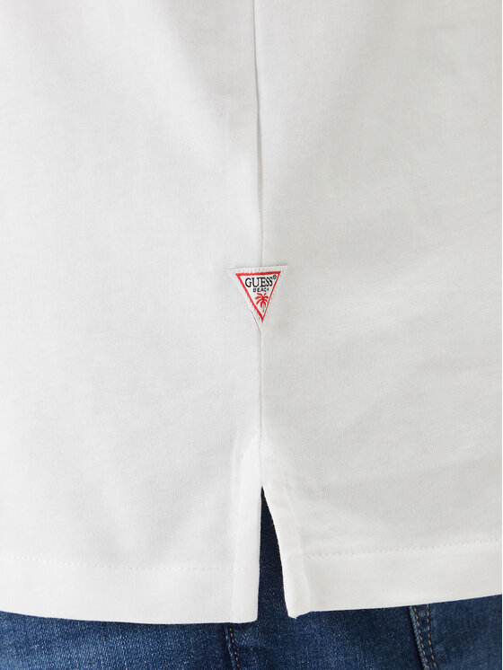 Guess Guess Polo F6GP01 K8FQ4 Λευκό Regular Fit