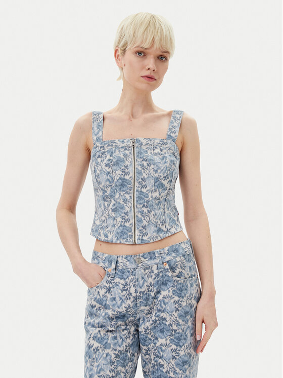 Levi's® Levi's® Halenka 001W4-0001 Modrá Slim Fit