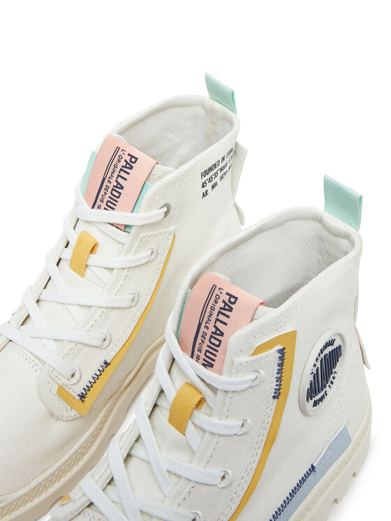 Palladium Palladium Туристически oбувки Pampa Underlayer 99183-116-M Бял