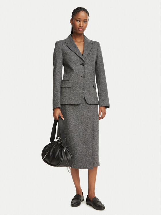 Weekend Max Mara Weekend Max Mara Мини пола Petali 2625776012 Сив Regular Fit