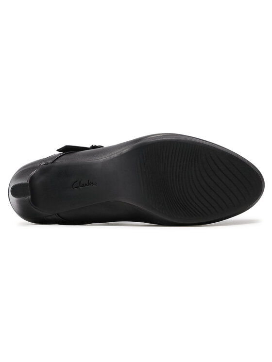 Clarks Clarks Pantofi Ambyr Shine 261577844 Negru