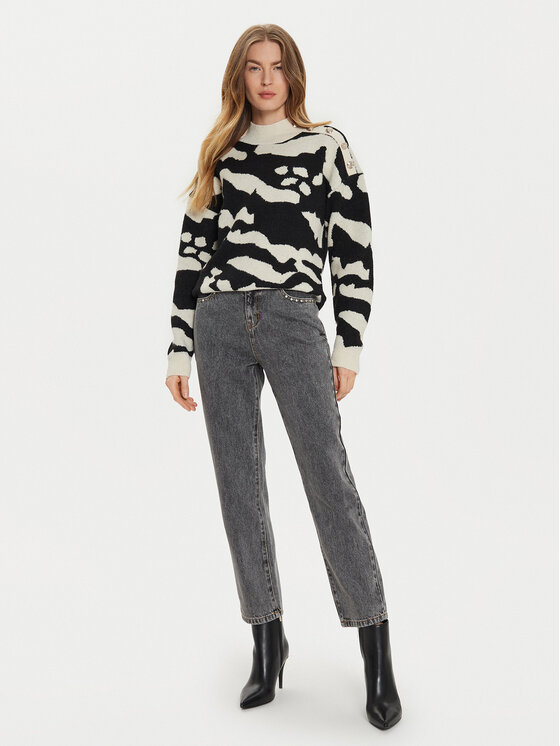 Morgan Morgan Jeans hlače 242-PSIMIO Siva Straight Fit