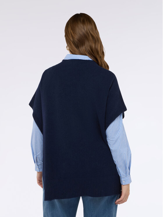 Fiorella Rubino Fiorella Rubino Cardigan M028E002014N034 Blu Over Fit