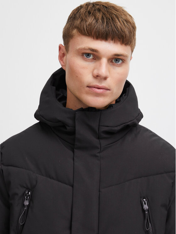 Solid Solid Зимно яке 21107825 Черен Regular Fit
