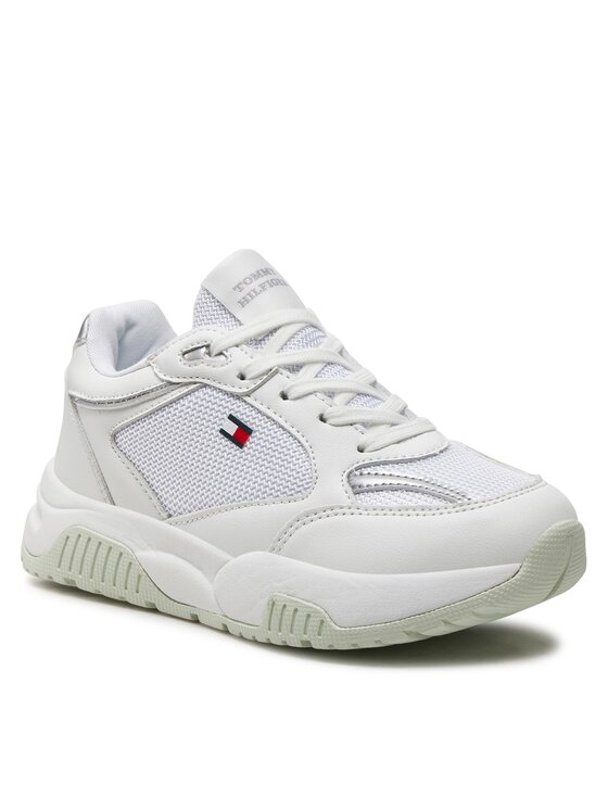 Tommy Hilfiger Tommy Hilfiger Sneakersy T3A9-33219-1695 Biały