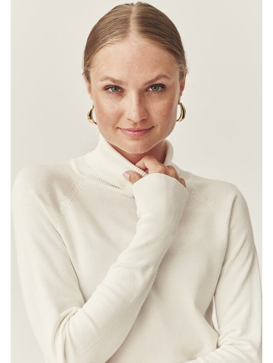 TATUUM Tatuum Sweter NEKOKI Écru Fitted Fit