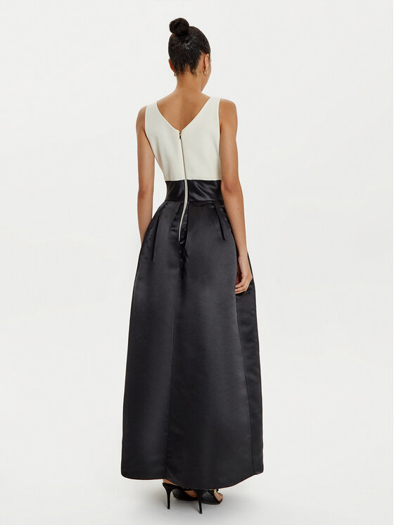 Rinascimento Rinascimento Vakarinė suknelė CFC0121816003 Juoda Regular Fit