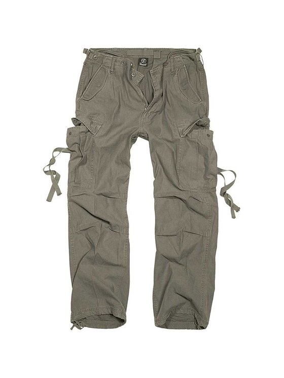 Brandit Brandit Spodnie cargo 1001.1 Zielony Loose Fit