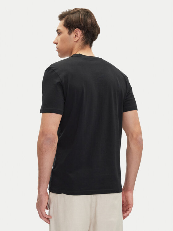 Mustang Mustang T-shirt Austin 1016279 Crna Regular Fit