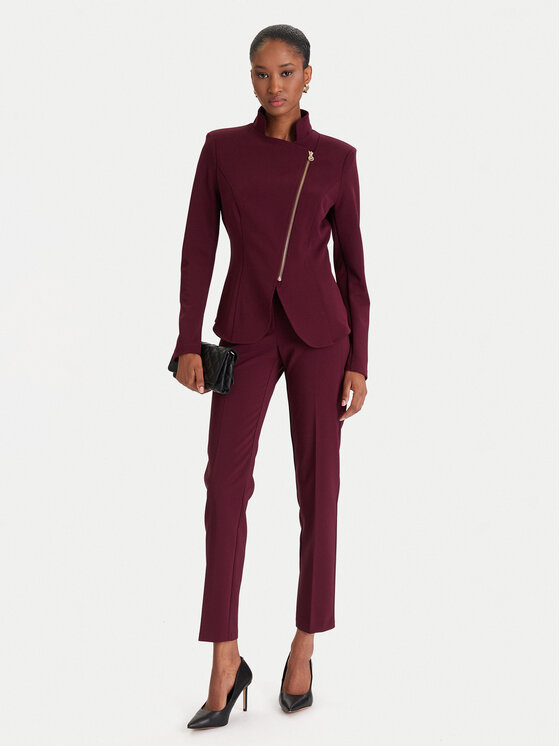 Rinascimento Rinascimento Sacou CFC0125220003 Vișiniu Slim Fit