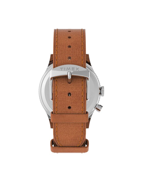 Timex Timex Zegarek TW2V74000 Brązowy