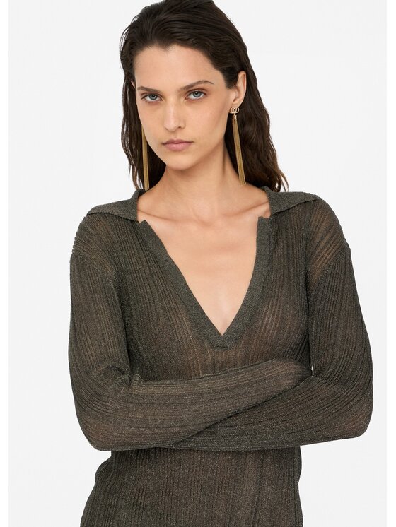Liu Jo Liu Jo Maglione CF5154MS85OA4354 Verde Slim Fit