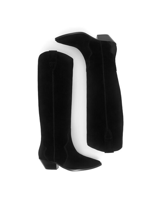 Badura Badura Cizme și botine cowboy V365-206 Negru