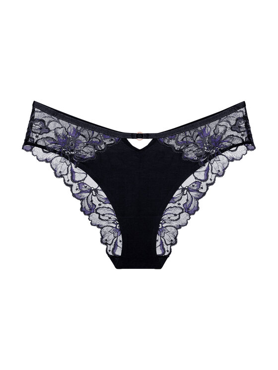 Triumph Triumph Braziljske spodnje hlačke Wild Gardenia Florale 10224873 Črna