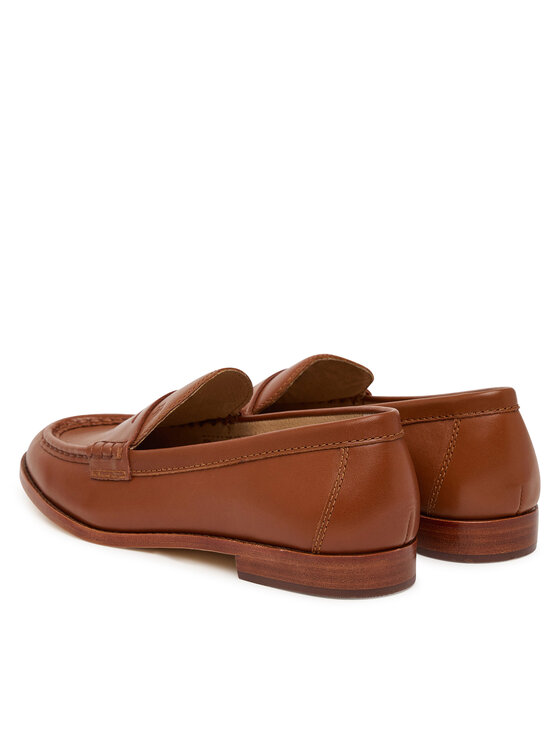 LAUREN RALPH LAUREN LAUREN RALPH LAUREN Mokasyny Wynnie  802P09042002 Brązowy