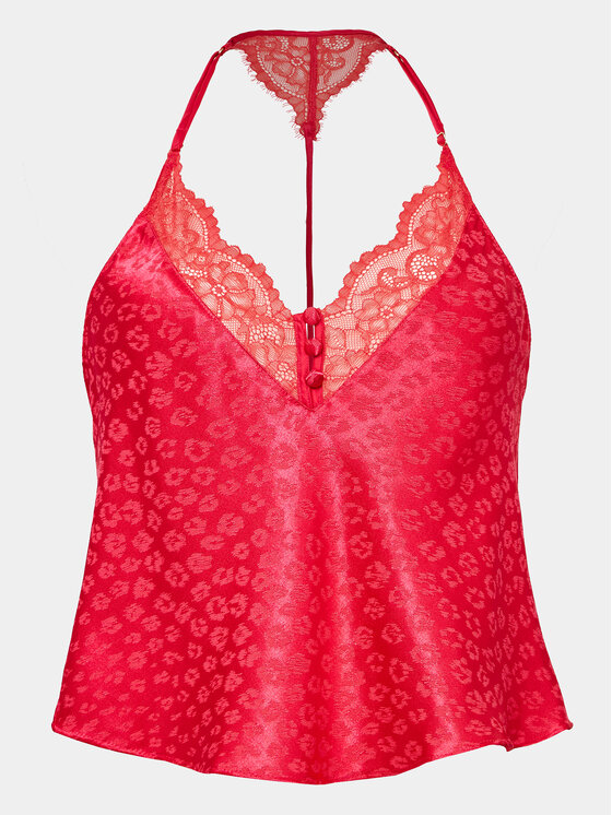 Hunkemöller Hunkemöller Pizsama felső Cami 203225 Rózsaszín Comfortable Fit