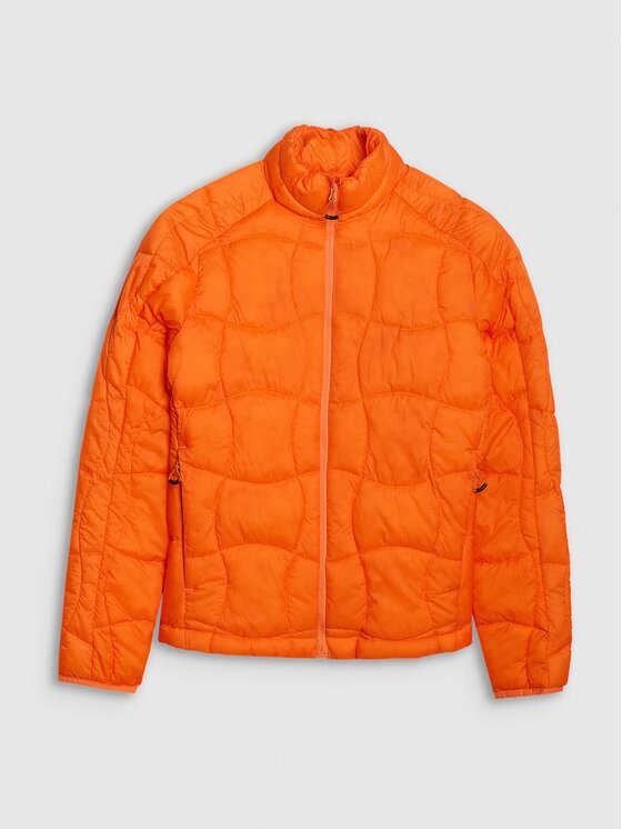 4F 4F Outdoorová bunda 4FWSS25TDJAF531-70S Oranžová Slim Fit