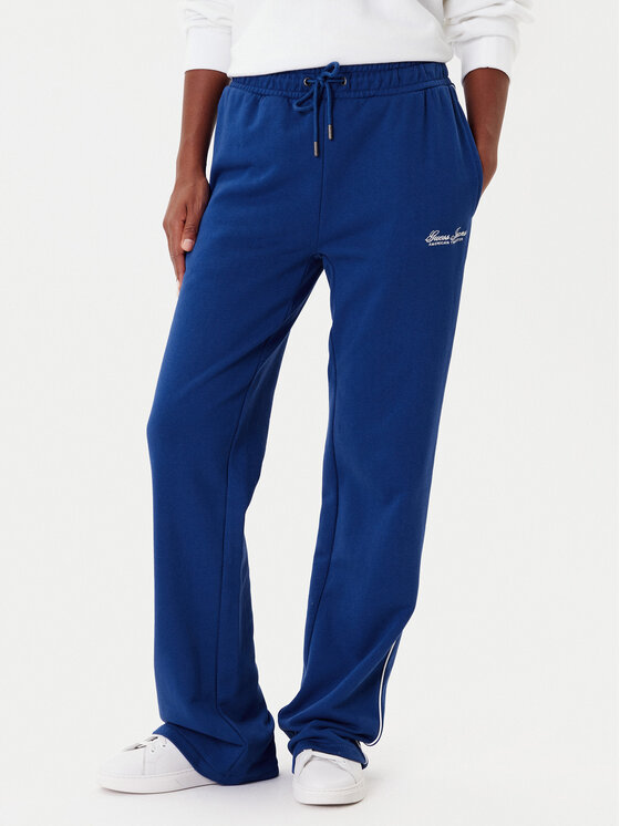 Guess Jeans Guess Jeans Teplákové kalhoty W5YB32 K68I4 Modrá Regular Fit