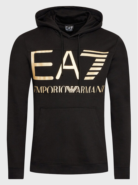 EA7 Emporio Armani EA7 Emporio Armani Felpa 6LPM52 PJFGZ 0208 Nero Regular Fit
