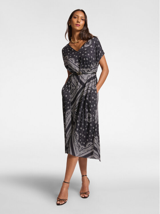 Elena Mirò Elena Mirò Abito da sera 7006E000324N001 Nero Regular Fit