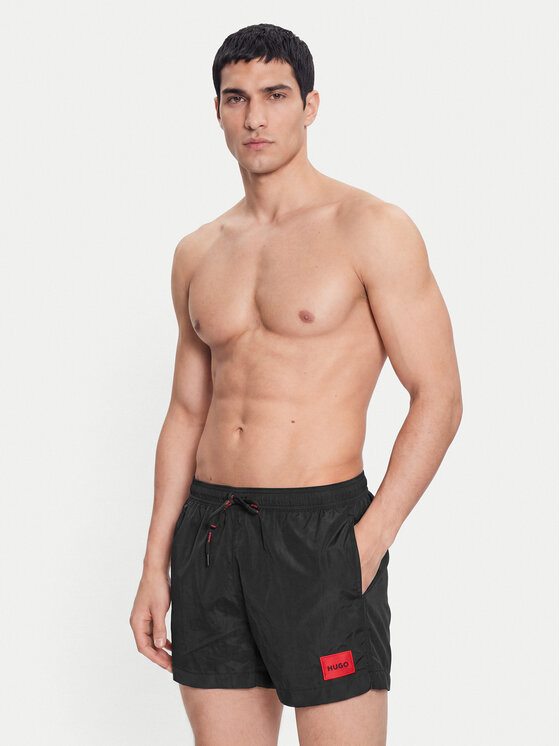 HUGO Hugo Плувни шорти Dominica 50493450 Черен Regular Fit