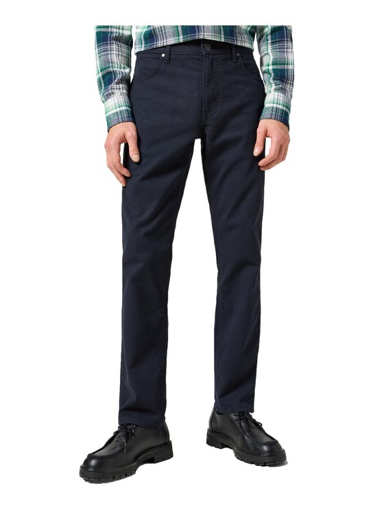 Wrangler Wrangler Spodnie materiałowe 112358043 Granatowy Regular Fit