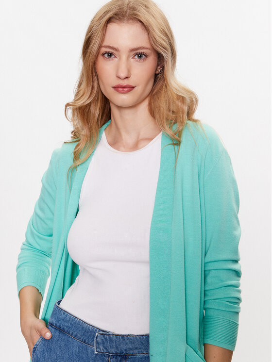 Olsen Olsen Kardigan 11003992 Zelena Regular Fit