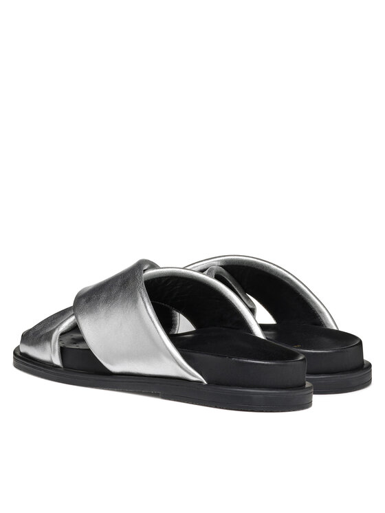 Geox Geox Klapki D Adelash D55YWB 000Y2 C1007 Srebrny