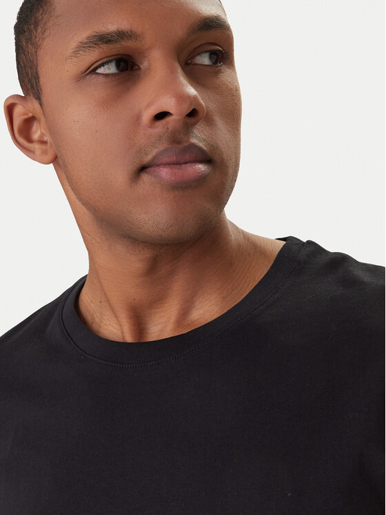 Jack & Jones Jack & Jones T-Shirt Orrganic Basic 12156101 Czarny Slim Fit