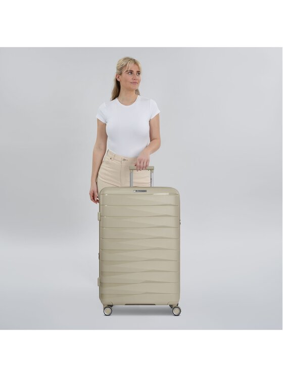 Franky Franky Walizka duża 301064 Beżowy
