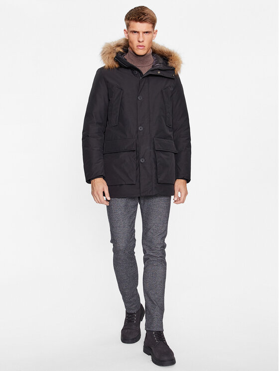 Bomboogie Bomboogie Pūkinė striukė CM 228P T GKG3 Juoda Regular Fit