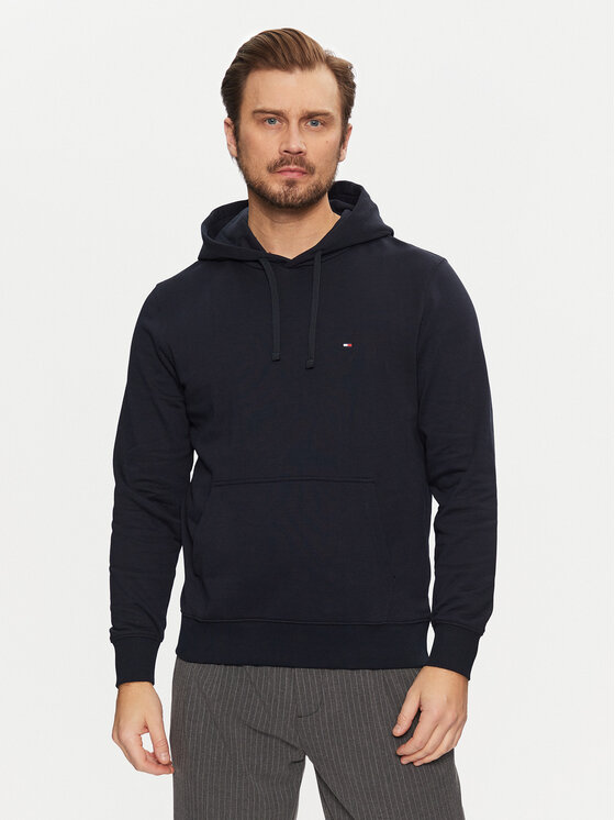 Tommy Hilfiger Tommy Hilfiger Bluză Essential MW0MW37235 Bleumarin Regular Fit
