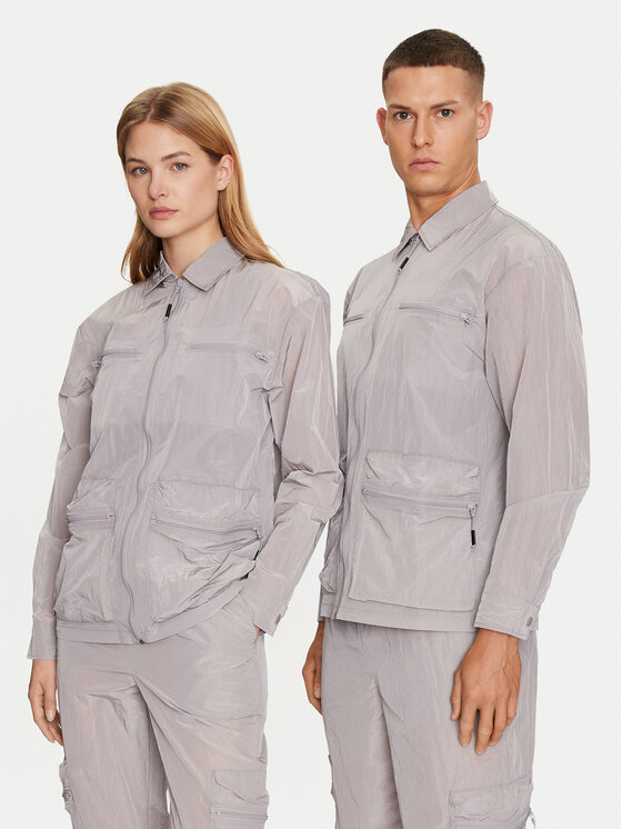 Rains Rains Cămașă Kano Overshirt 19220 Gri Regular Fit