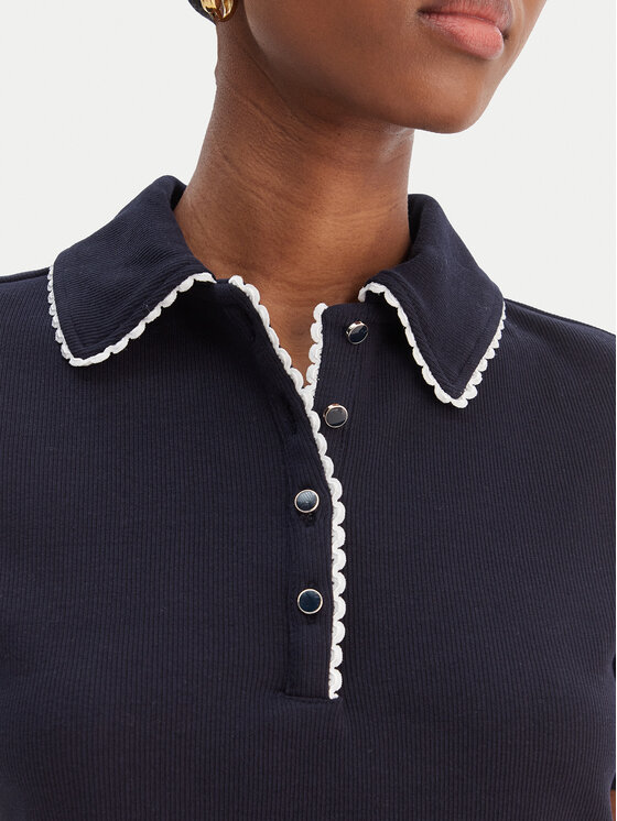 Morgan Morgan Polo 261-DLOLI Σκούρο μπλε Slim Fit