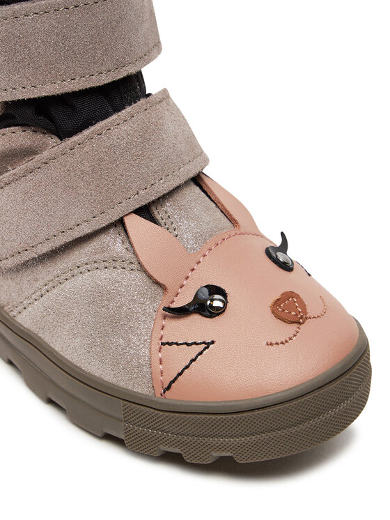 Mrugała Mrugała Schnürschuhe Andy 6380/4-84 Silberfarben