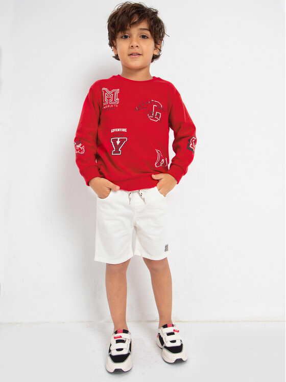 Felpa 3447 Rosso