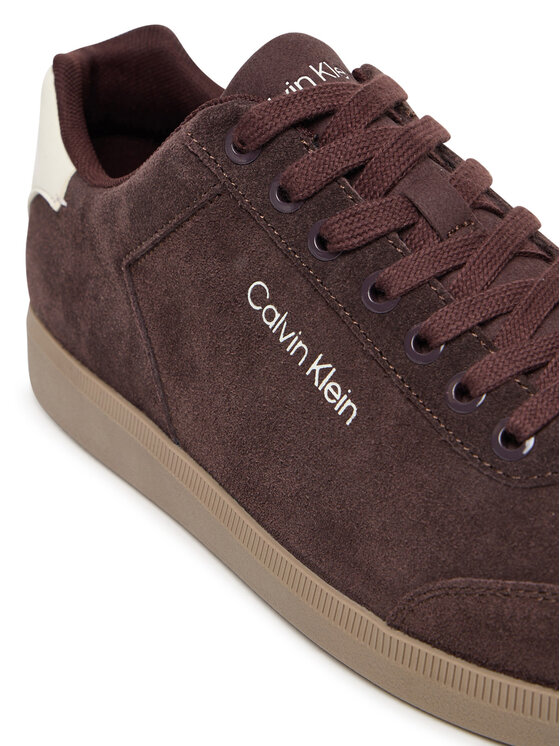 Calvin Klein Calvin Klein Sneakersy Low Cupsole Laceup Su HM0HM01946 Bordová