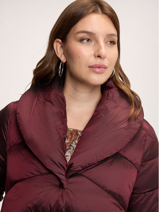 Fiorella Rubino Fiorella Rubino Giubbotto piumino F037T001587N036 Bordeaux Over Fit