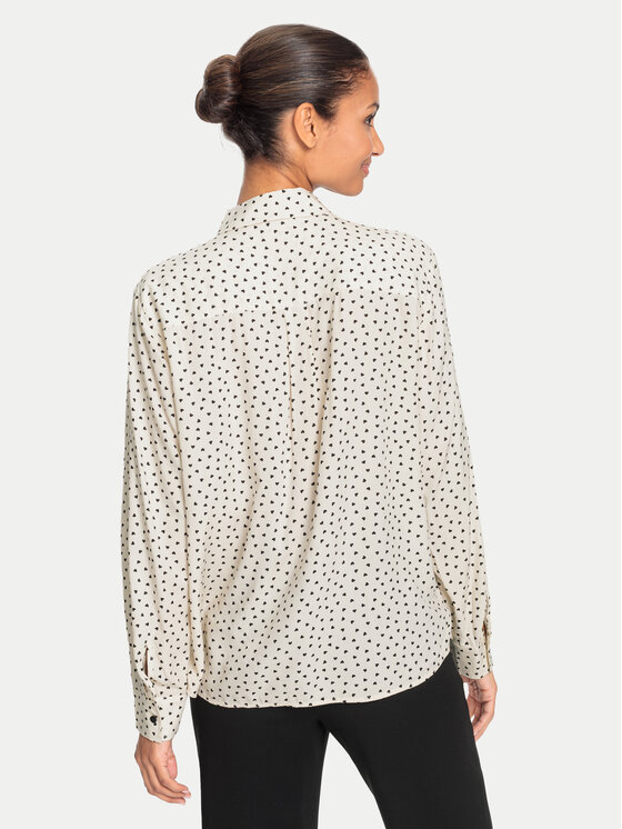 Olsen Olsen Camicia 12001951 Beige Regular Fit