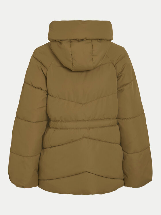 Vila Vila Zimní bunda Bumble 14098374 Hnědá Loose Fit