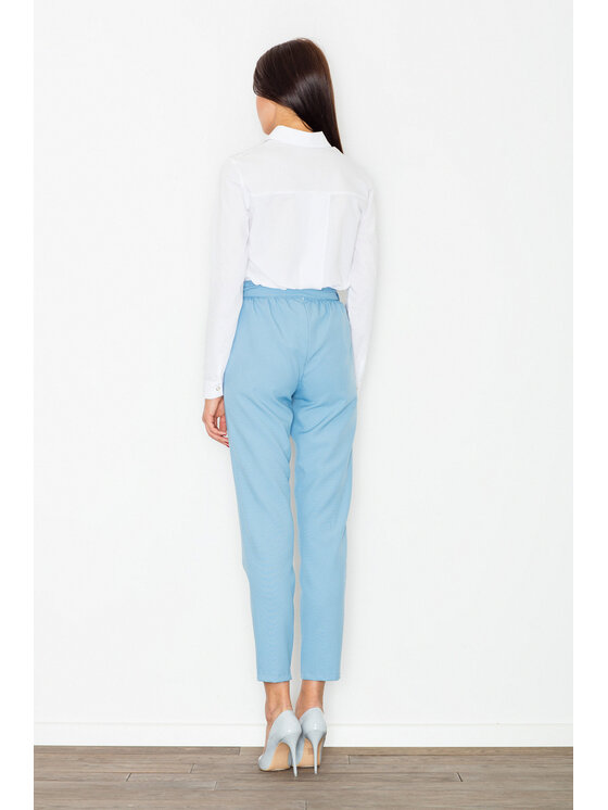 FIGL FIGL Dámske nohavice M523 Modrá Regular Fit