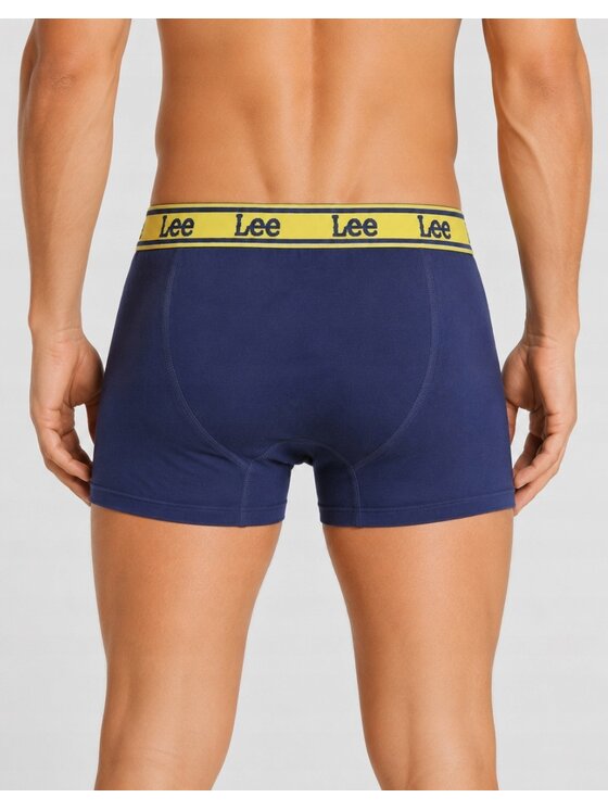 Lee Lee Bokserki Stone 3 Pack Organic Cotton Elastane Trunks Kolorowy