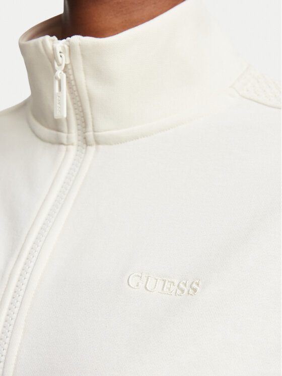 Guess Guess Bluza V6YQ26 K5140 Kremowy Regular Fit