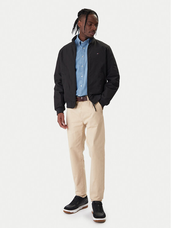 Tommy Hilfiger Tommy Hilfiger Kevad-sügis jope Harrington MW0MW37647 Must Regular Fit