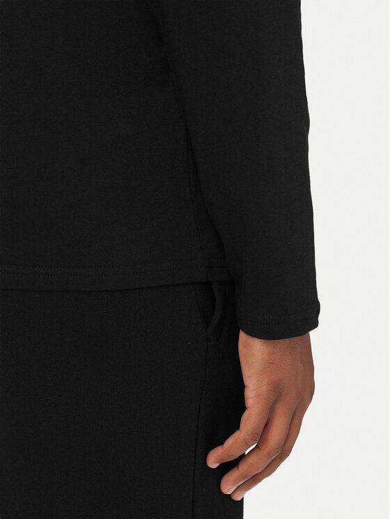 Kappa Kappa Longsleeve 382J2RW Negru Regular Fit
