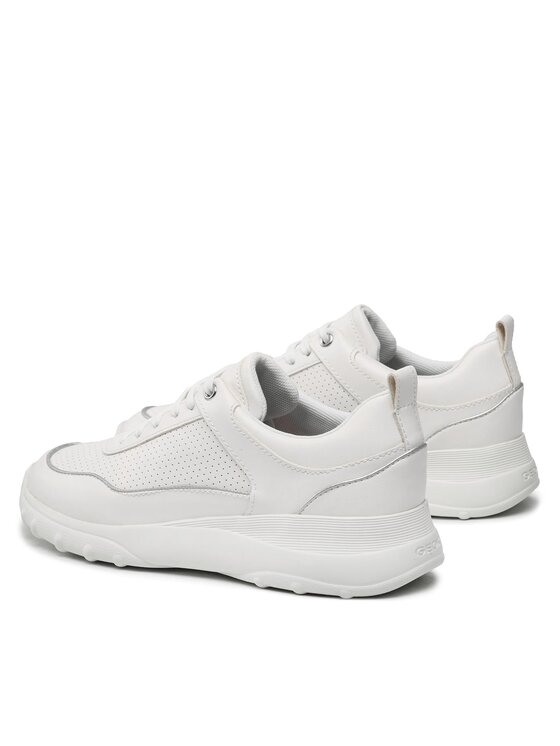 Geox Geox Sneakersy D Alleniee B D35LPB 0BCBN C1002 Biela